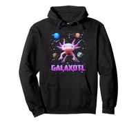 Galaxotl Axolotl in Galaxy Cute Pet Mexican Space Axolotl Felpa con Cappuccio