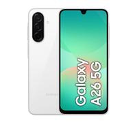 Samsung Galaxy A26 5G, Smartphone con Funzioni intelligenti, Display Super AMOLED 6.7”, 6GB RAM, 128GB, Batteria 5.000 mAh, memoria espandibile, White