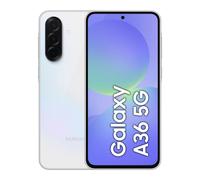 Samsung Galaxy A36 5G, Smartphone con Funzioni intelligenti, Display Super AMOLED 6.7”, 6GB RAM, 128GB, Camera 50MP, Batteria 5.000 mAh, IP67, Awesome White