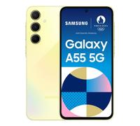 Samsung Galaxy A55 5G 16,8 cm (6.6") Dual SIM ibrida Android 14 USB tipo-C 8 GB 128 GB 5000 mAh Giallo