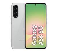 Samsung Galaxy A56 5G, Smartphone con Funzioni intelligenti, Display Super AMOLED 6.7”, 8GB RAM, 256GB, Camera 50MP, Batteria 5.000 mAh, IP67, Awesome Lightgray