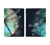 Galaxy Animal Dragonfly - Custodia per passaporto, con scomparto per passaporti, da viaggio, per donne e uomini