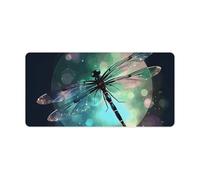 Galaxy Animal Dragonfly tappetino per tastiera grande tappetino per mouse da gioco, tappetino antiscivolo per scrivania, scrivania da lavoro/casa tappetino da scrittura 30 x 60 cm