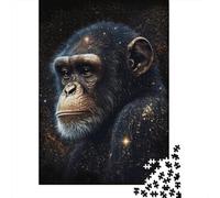 Galaxy Art Monkey Puzzle, puzzle rettangolare in carta unico per la casa, per adulti e adolescenti, regali di Natale 1000 pezzi (38x26 cm)