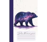 Galaxy Bear Notebook - Mystisches Notizbuch mit kosmischem Bärenmotiv | Inspirierende Geschenkidee für Fantasy-Fans: Das Galaxy Bear Notebook im ... und kreative Freiheit - ideal zum Schrei