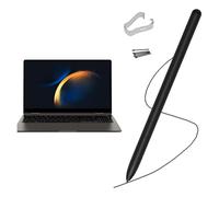 Galaxy Book Pro 360 S Pen-Penna Compatibile con Samsung Galaxy Book5 360, Book5 Pro 360, Book4/Pro 360, Book3/Pro 360, Galaxy Book Pro 360 sinBluetooth + punte (nero)