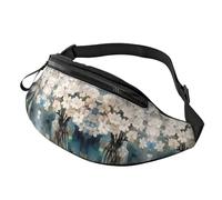 Galaxy Crossbody Bag Nebula Hands-Free Bag Space Fanny Pack Skateboarders 14X35CM, a12, Taglia unica
