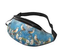 Galaxy Crossbody Bag Nebula Hands-Free Bag Space Fanny Pack Skateboarders 14X35CM, A16, Taglia unica