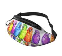 Galaxy Crossbody Bag Nebula Hands-Free Bag Space Fanny Pack Skateboarders 14X35CM, A21, Taglia unica