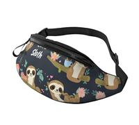 Galaxy Crossbody Bag Nebula Hands-Free Bag Space Fanny Pack Skateboarders 14X35CM, A29., Taglia unica