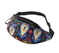 Galaxy Crossbody Bag Nebula Hands-Free Bag Space Fanny Pack Skateboarders 14X35CM, A35., Taglia unica