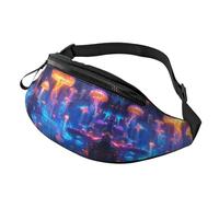 Galaxy Crossbody Bag Nebula Hands-Free Bag Space Fanny Pack Skateboarders 14X35CM, A8., Taglia unica