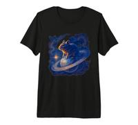 Galaxy Degu Planet Saturno Fantasy Maglietta Premium