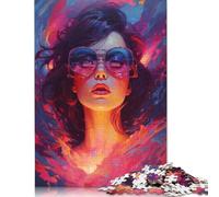 Galaxy Girl No1 Puzzle Impossible 1000 Pezzi Decorazione Per La Casa. Giochi Rilassamento E Intelligence Per Adulti E Bambini Da 12 Anni 1000pcs (75x50cm)