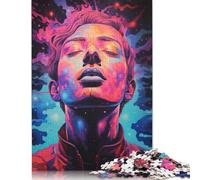 Galaxy Guy Jigsaw Puzzle Impossible 1000Pcs Decorazione Per La Casa. Rilassamento E Intelligence Per Adulti E Ragazzi Da 14 Anni 1000pcs (75x50cm)