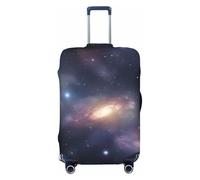 Galaxy in The Universe - Custodia elastica universale per valigia, con stampa di galassia nell'universo, protezione per bagagli per la casa e viaggi, Nero , L, Bagaglio a mano
