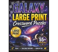 Galaxy Large Print Crossword Puzzles 55+ Puzzles