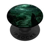 Galaxy Path Dark Witchcore Mistico Cielo Notturno PopSockets PopGrip Adesivo