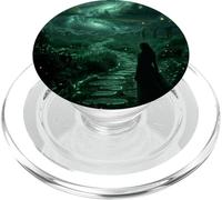 Galaxy Path Dark Witchcore Mistico Cielo Notturno PopSockets PopGrip per MagSafe
