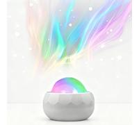 Galaxy Projector - Lampada notturna portatile a LED | Space Night Light Proiettore, Viaggio Light, Indoor Outdoor Ambient Lighting, Modalità regolabili per Nursery, Party, Meditazione, Bedroom, Desk