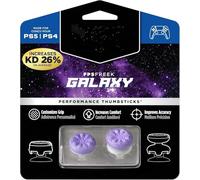 Galaxy Purple FPS Thumb Grips per controller PS4 e PS5 - High-Rise + Mid-Rise Precision Control Stick Caps