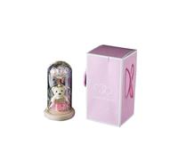 Galaxy Rose Flower Gift, Rose in Glass Dome with LED Light String on the Crystal Rose Unique Gifts for Women