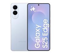 Samsung Galaxy S25 Edge, Smartphone AI, Display 6.7'' QHD+ Dynamic AMOLED 2X, Fotocamera 200MP, RAM 12GB, 256GB, 3.900 mAh, Titanium Icyblue