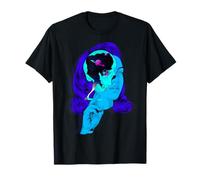 Galaxy Skull Girl - Sad Aesthetic Edgy Streetwear Maglietta