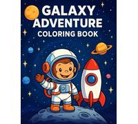 Galaxy Space Adventure Colouring Book