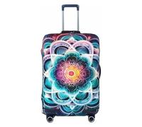 Galaxy Space Boho Mandala copertura elastica per valigia, antigraffio, elastica, lavabile, antipolvere, adatta per valigie da viaggio, Multicolore, 22"-24" Luggage