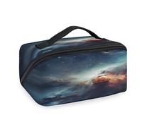 Galaxy Space Nebulosa Borse per il trucco da viaggio per donne uomini ragazze ragazzi sacchetto di lavaggio borsa portatile articoli da toeletta cosmetici organizer doccia borsa