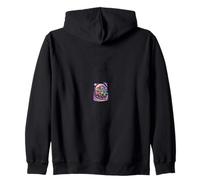 Galaxy T-Rex And Raccoon Space Dinosaur Felpa con Cappuccio