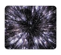 Galaxy Universe Science Fiction Future A Through Space And Time (Cosmic Explosion) Tappetini Mouse Antiscivolo Mousepad Bordo Cucito Tappetino Mouse per Gioco Casa Lavoro 25X30Cm