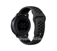 (Galaxy Watch 3 45 mm - Nero carbone) Cinturino in silicone per Samsung Galaxy Watch 4 Classic Strap