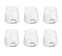 GALBIATI MILANO SET 6 BICCHIERI ACQUA 36 CL IN VETRO SOFFIATO - MISCELLANEA
