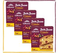 Galbusera 5 Colazioni BelleBuone Mirtilli Rossi 20 Monoporzioni Colazione 4x200g