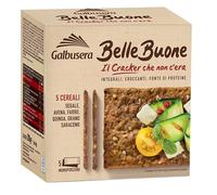 Galbusera Belle Buone Cracker ai 5 Cereali Segale, Avena, Farro, Quinoa e Grano Saraceno 200g