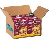 Galbusera BelleBuone 5 Colazioni Fette Spesse con Mirtilli Rossi, Mandorle e Semi di Zucca 200g [CAIYA® BOX da 8 Confezioni]