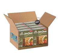 Galbusera BelleBuone Crackers Integrale di Sesamo e Mais con Olio Extra Vergine D'Oliva 200g [CAIYA® BOX da 8 Confezioni]