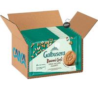Galbusera BuoniCosì Biscotti Cereali con Riso e Avena Senza Zuccheri Aggiunti 300g [CAIYA® BOX da 8 Confezioni]