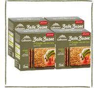 Galbusera Crackers BelleBuone Sesamo e Mais - 20 Monoporzioni Snack 4x200g