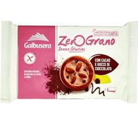 Galbusera Frollini Con Cacao E Gocce Di Cioccolato Zerograno - Senza Glutine, 220g