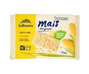 Galbusera Mais i Fragranti Crackers Con Farina E Solo Olio Di Mais 12x33,3gr