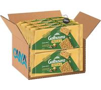 Galbusera Protein-G Cracker con Farine di Legumi, Semi di Sesamo e Lino 280g [CAIYA® BOX da 8 Confezioni]