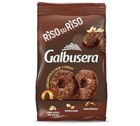 Galbusera Riso su Riso Biscotti con Riso, Cioccolato e Cacao Ideali per Colazione e Pausa Dolce 290g