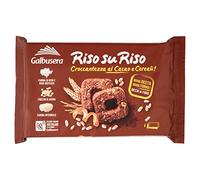 Galbusera - Riso su Riso, Biscotto Croccantezza al cacao e cereali, 220 g