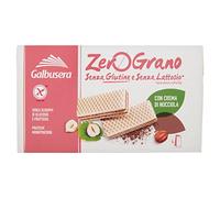 Galbusera Wafer Zerograno con Crema alla Nocciola, 4 x 45g
