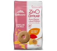 Galbusera - Zero Grano Ciambelline Con Miele Senza Glutine e Senza Lattosio Confezione 220 Gr (Scadenza Prodotto 28/05/2026)