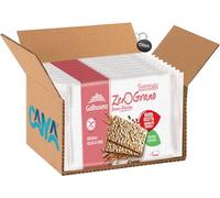 Galbusera ZeroGrano Cracker Integrale con Riso Soffiato Senza Glutine (Gluten Free) 360g [CAIYA® BOX da 8 Confezioni]