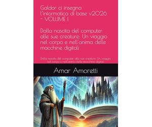 Galdor ci insegna l’informatica di base v2026 - VOLUME I: Dalla nascita del computer alle sue creature: Un viaggio nel corpo e nell'anima delle macchine digitali